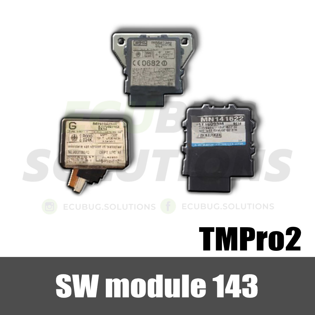 TMPro Module 143 Mitsubishi Subaru Immobox Mitsubishi ID4D ECUBUG