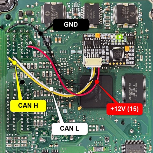 Emulator Suzuki Grand Vitara 1.9DDiS EDC16 - pinout