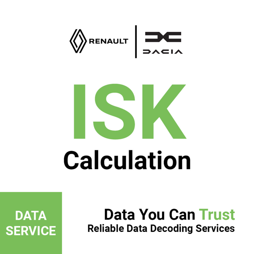 ISK Calculation - Recovery Service - Ranault - Dacia