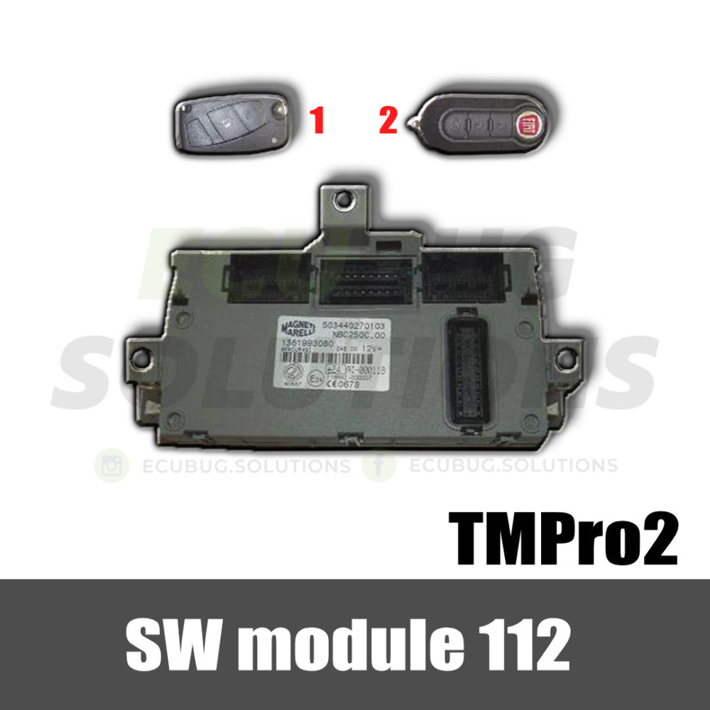 TMPro module 112 - Fiat Lancia Peugeot Citroen BSI Marelli type 3