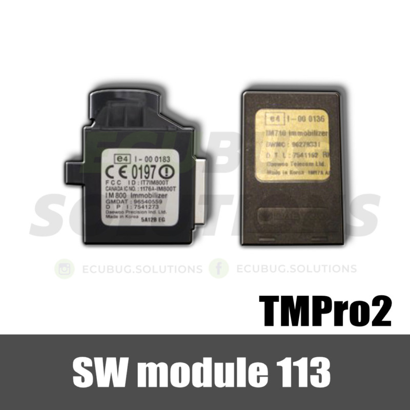 TMPro module 113 - Daewoo Chevrolet immobox ID48