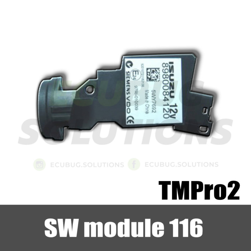 TMPro module 116 - Isuzu immobox Siemens-VDO