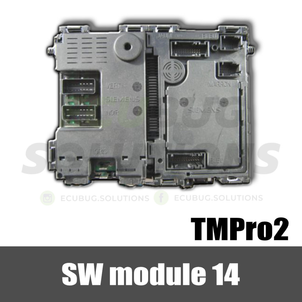TMPro Module 14 Peugeot 206 BSI Siemens ECUBUG Tmpro module 14 peugeot 206 bsi siemens ecubug