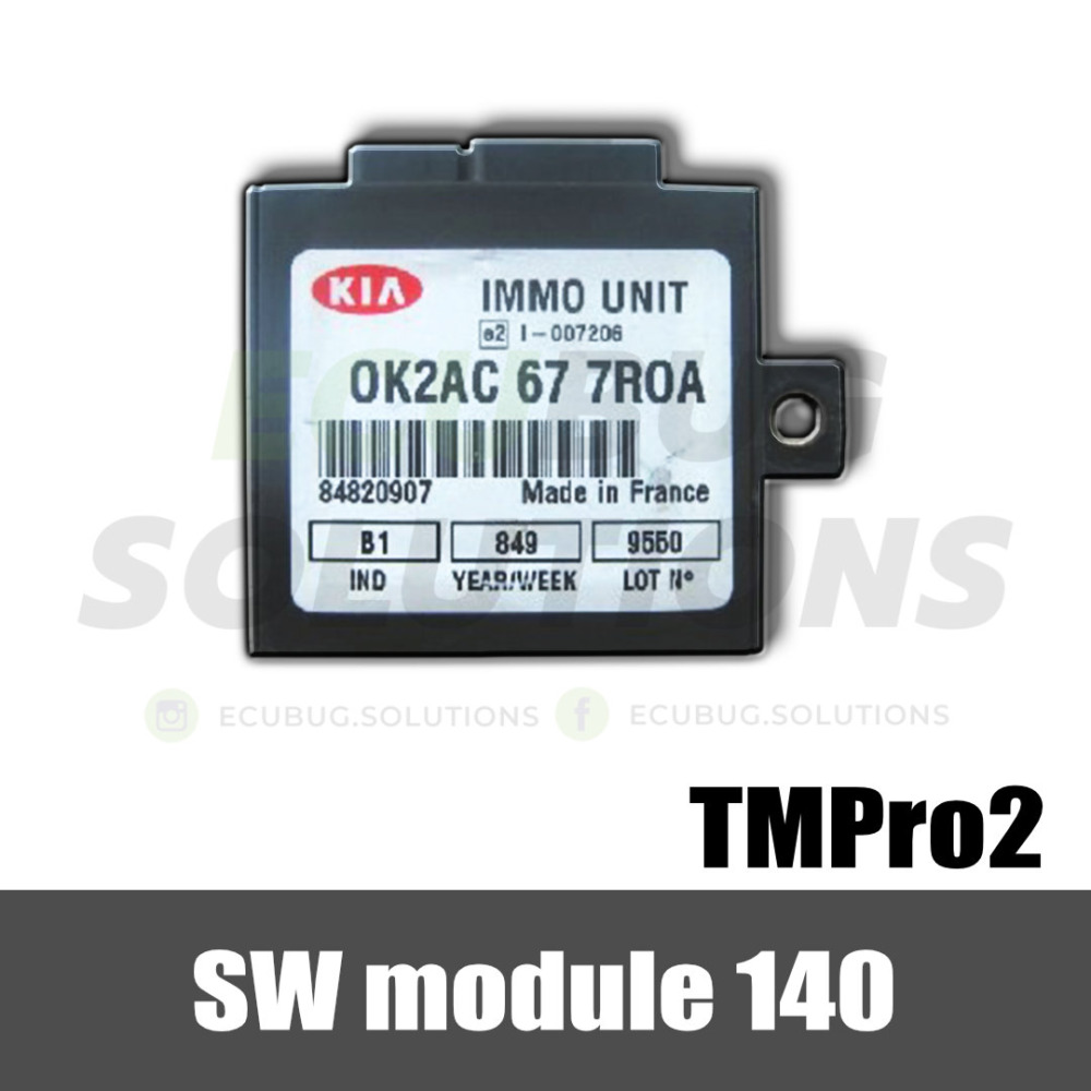 TMPro module 140 - KIA immobox Texton ID13