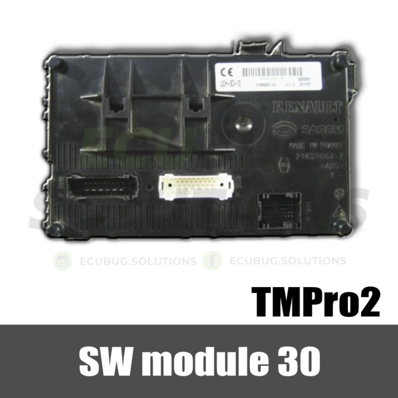 TMPro module 30 - Renault UCH Sagem
