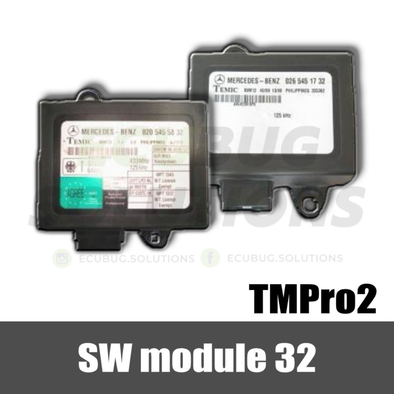 TMPro module 32 - Mercedes Sprinter Vito immobox Temic