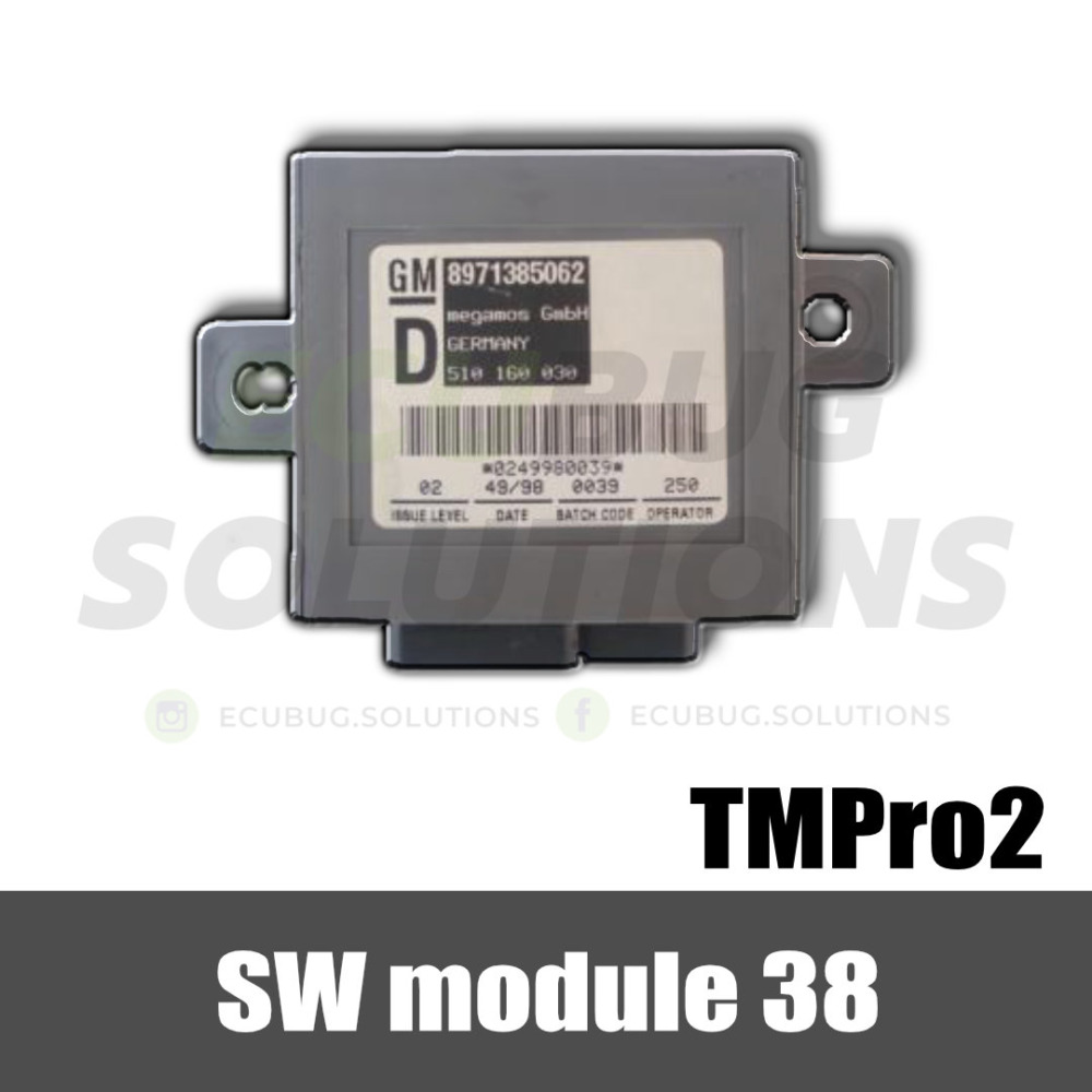 TMPro module 38 - Opel Isuzu immobox Megamos