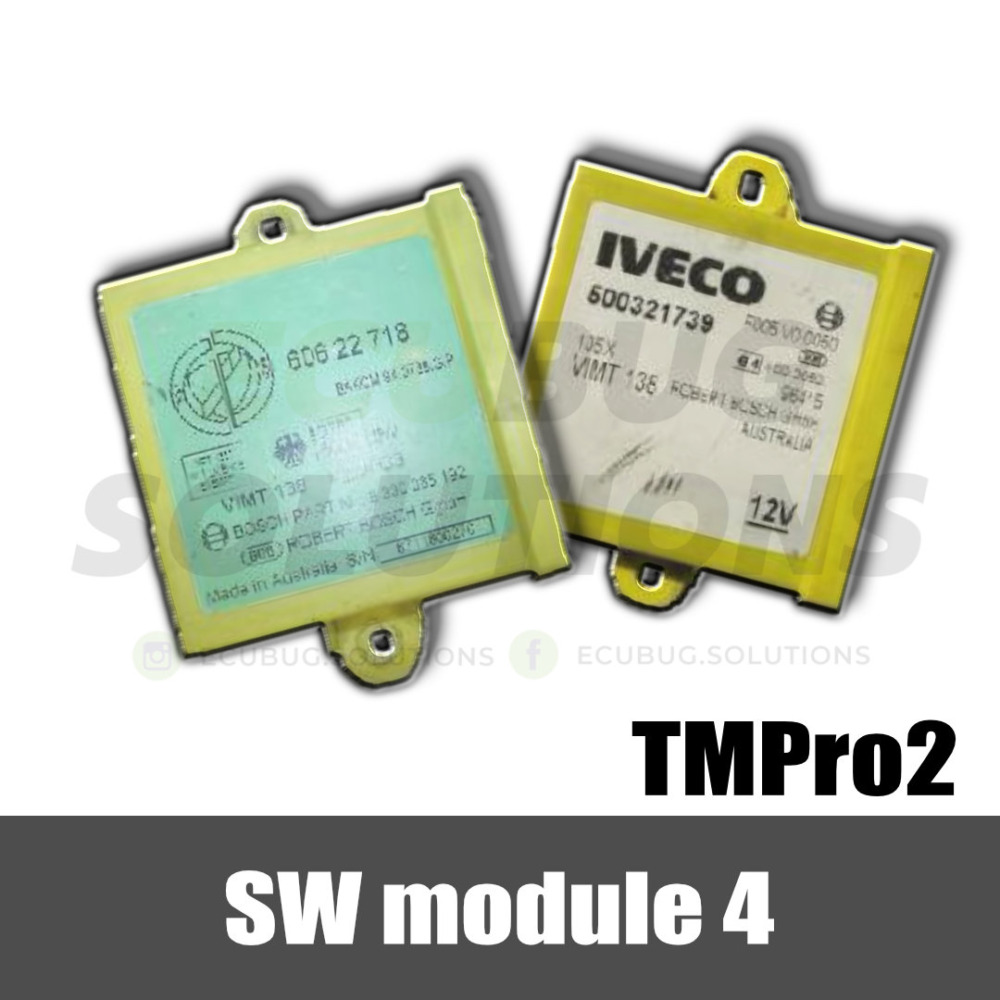 TMPro module 4 - Alfa Romeo Iveco CODE1 immobox Bosch