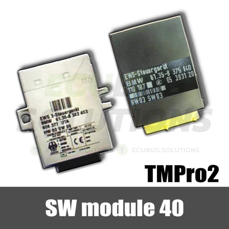 TMPro module 40 - BMW Rover Mini immobox EWS