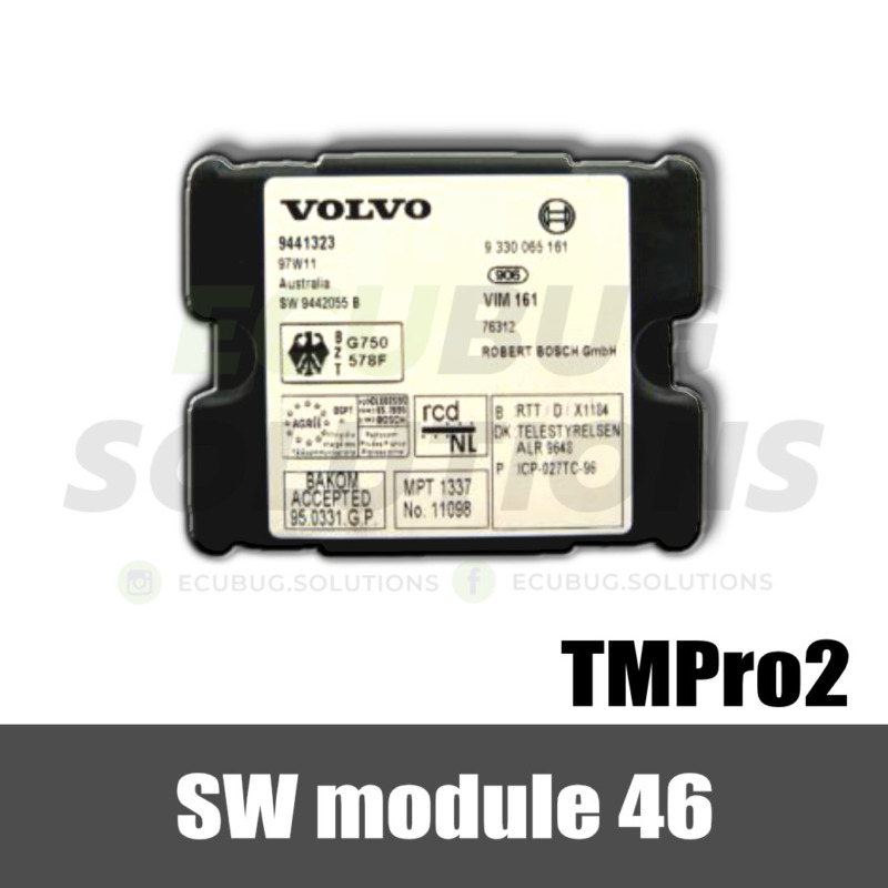TMPro module 46 - Volvo IMMO1 immobox Bosch