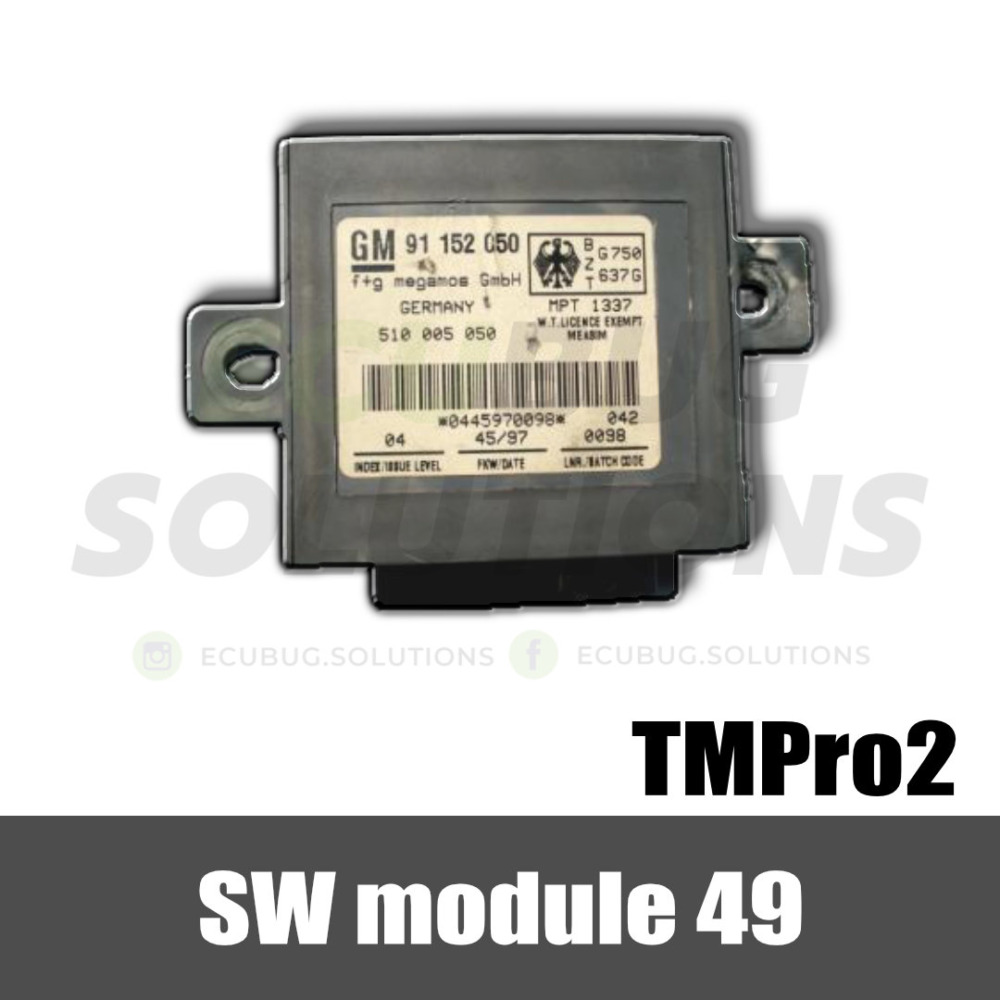 TMPro module 49 - Opel immobox Megamos type 2