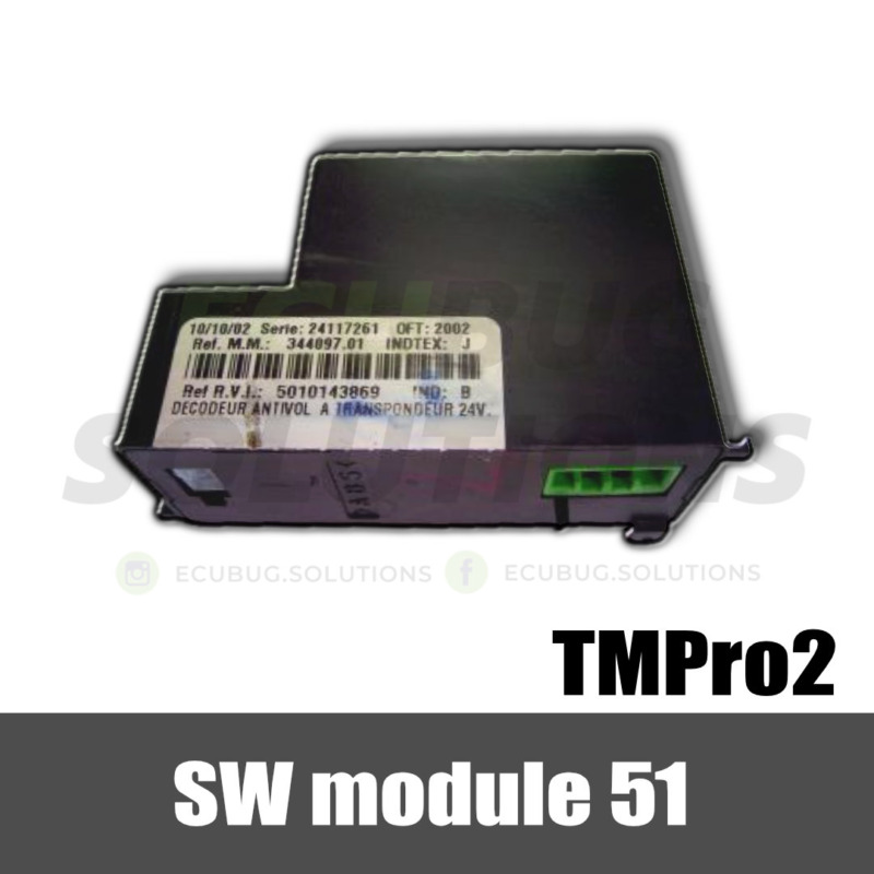 TMPro module 51 - Renault Premium and Midlum immobox Texton