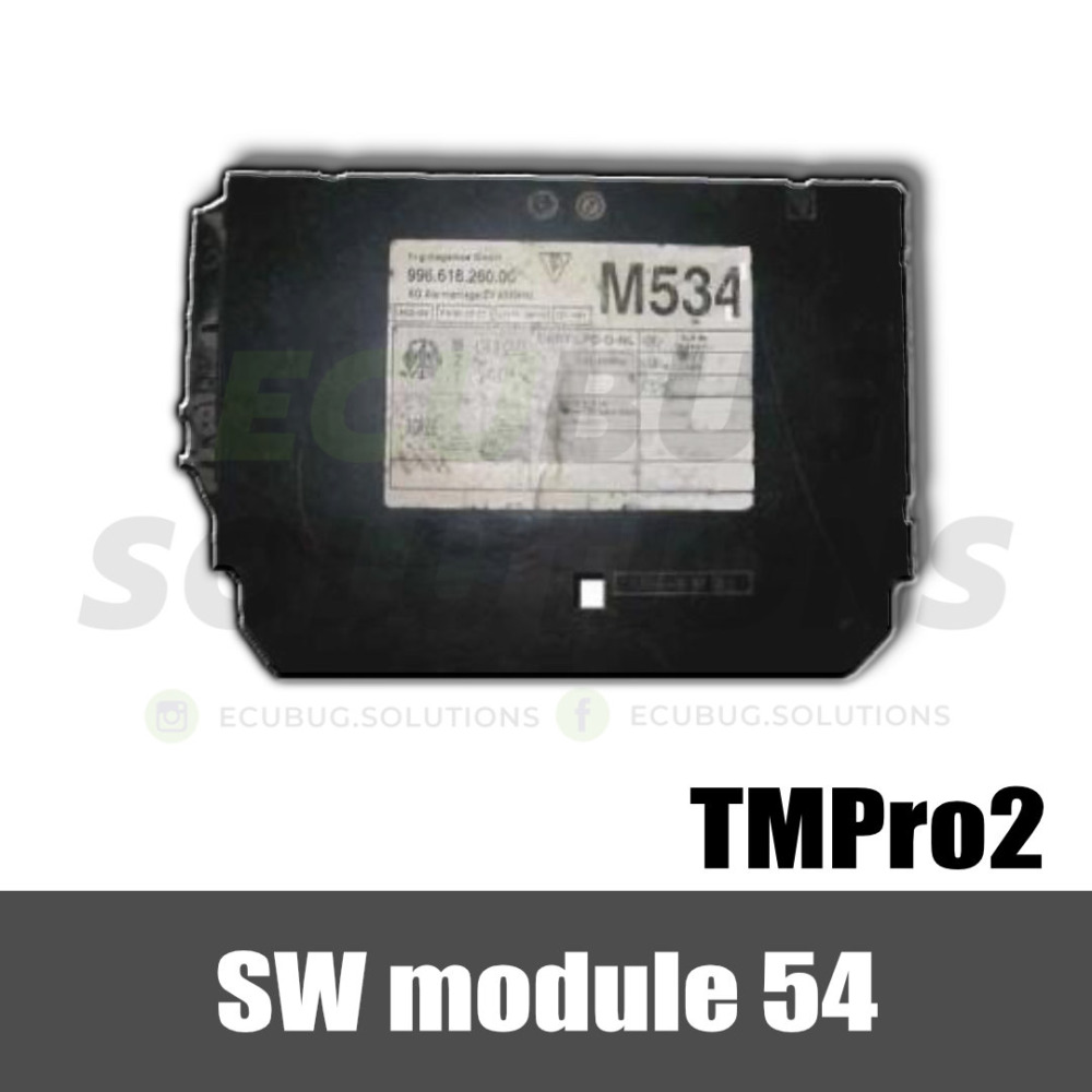 TMPro module 54 - Porsche body module with ID13