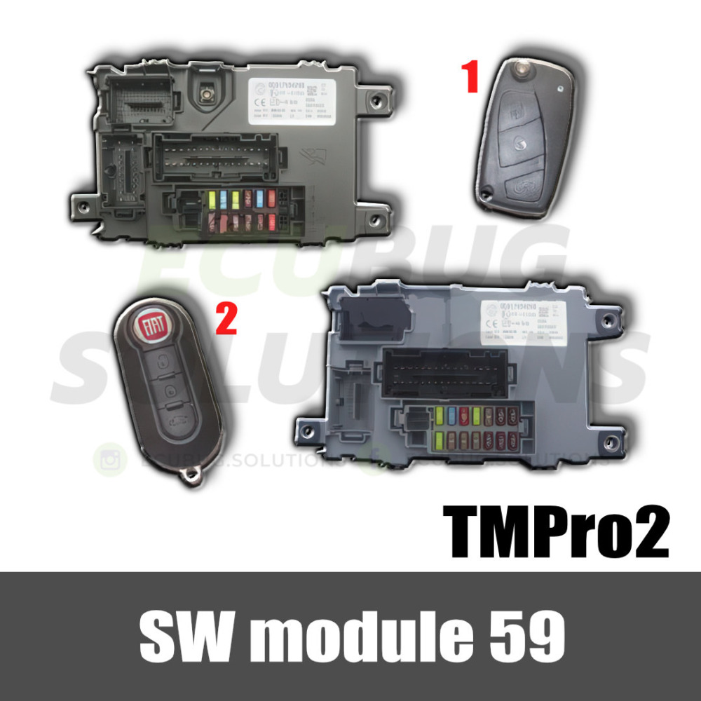 TMPro module 59 - Fiat Grande Punto BSI Delphi