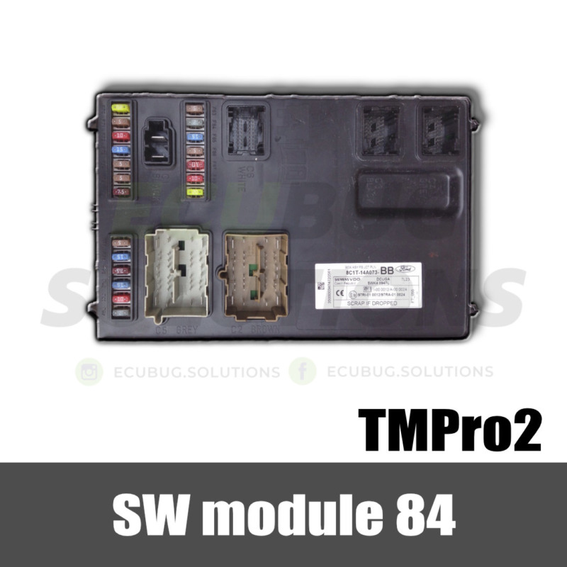 TMPro module 84 - Ford Transit 2008 BCM Siemens VDO
