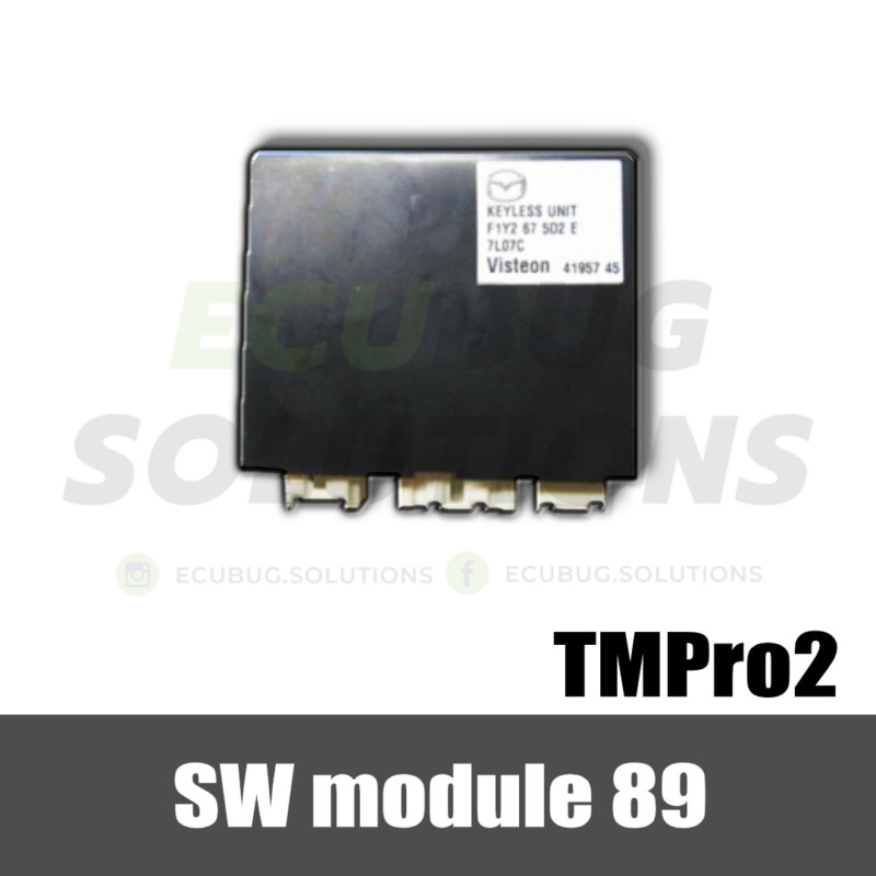 TMPro module 89 - Mazda RX-8 immobox Visteon
