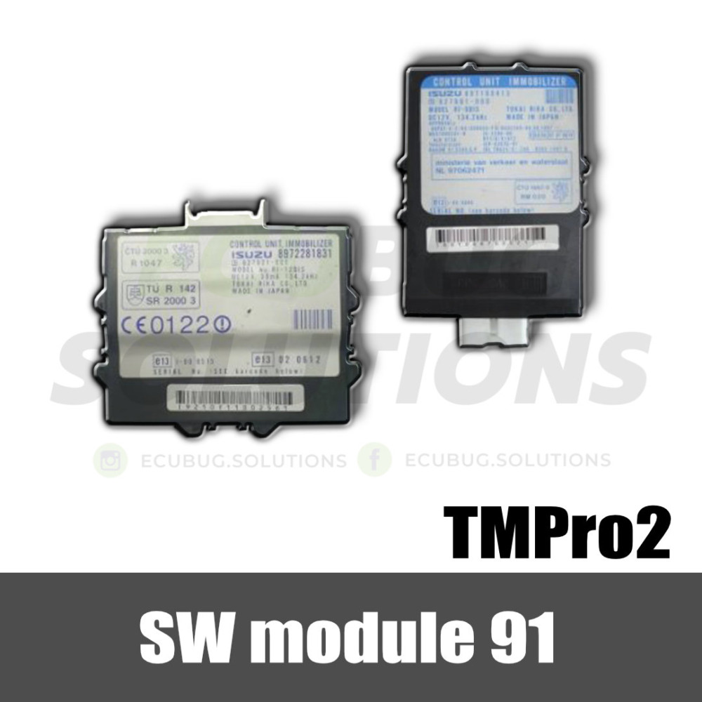 TMPro module 91 - Opel Isuzu immobox Tokai-Rika with ID 4D-64