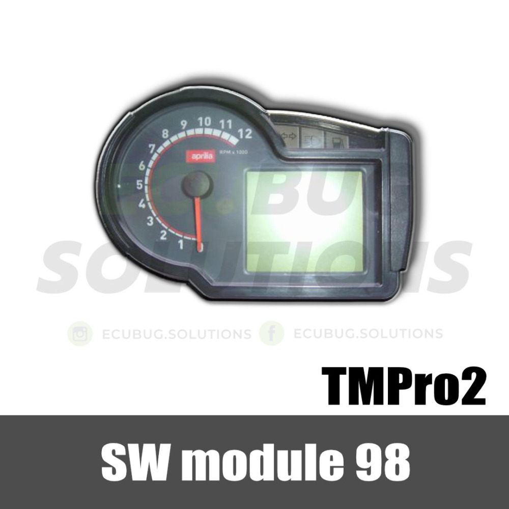 TMPro module 98 - Aprilia Moto Guzzi bikes dashboard Digitek