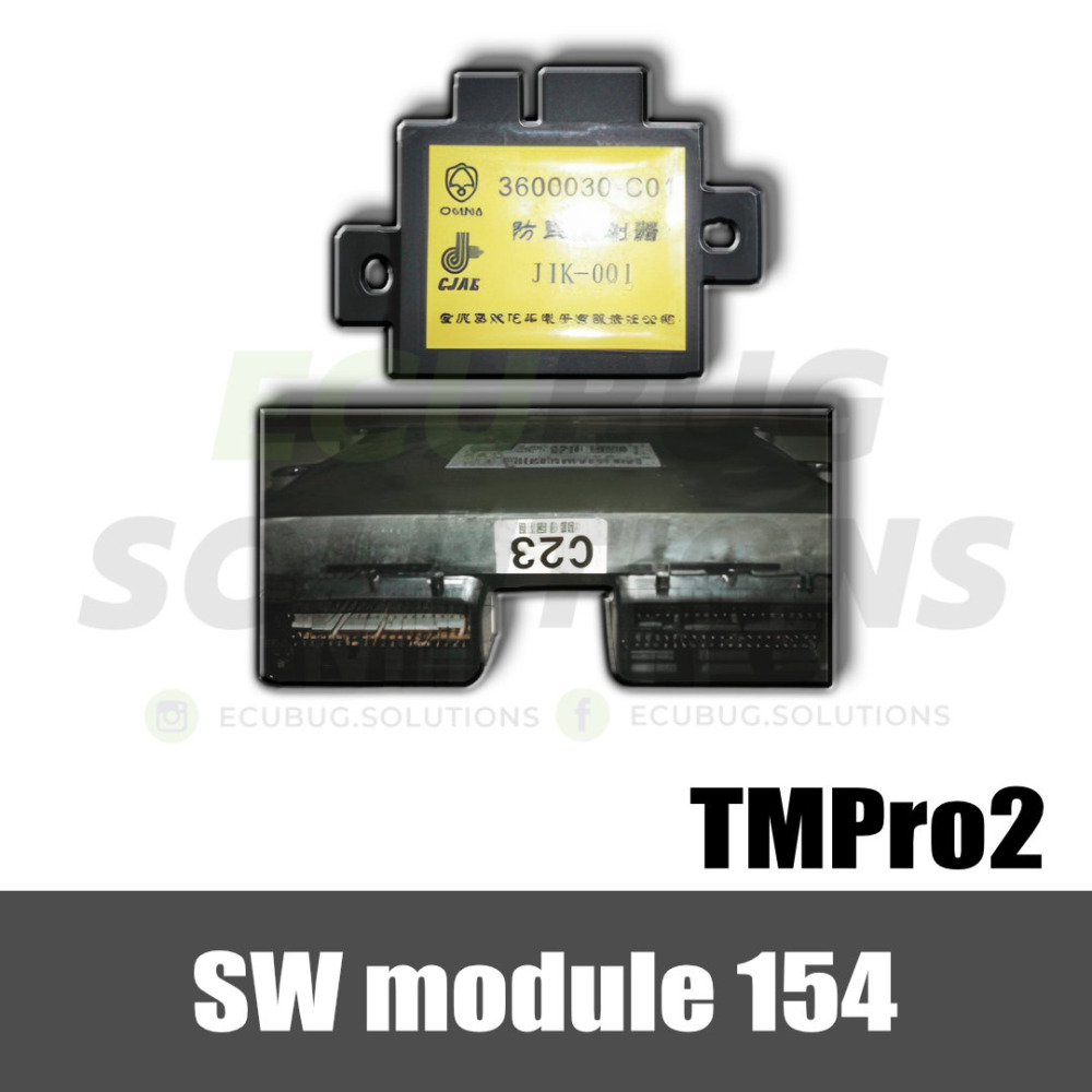 TMPro module 154 - Hana Benni immobox and ECU with ID4D