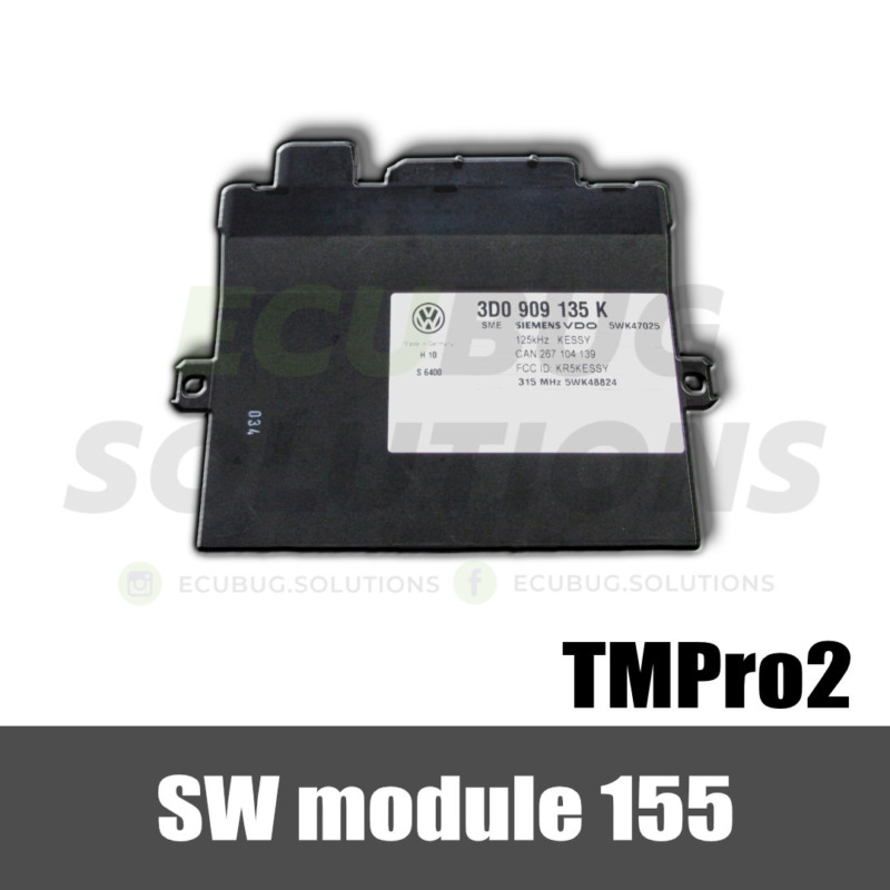 TMPro module 155 - Volkswagen Audi Porsche Bentley KESSY Siemens-VDO