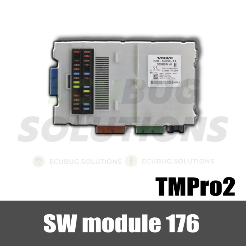 TMPro module 176 - Volvo CEM Delphi with ID46