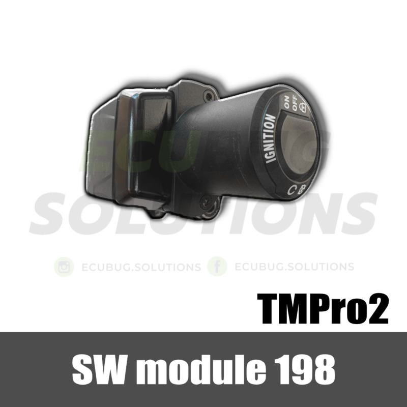 TMPro module 198 - BMW bike handsfree key unit HUF
