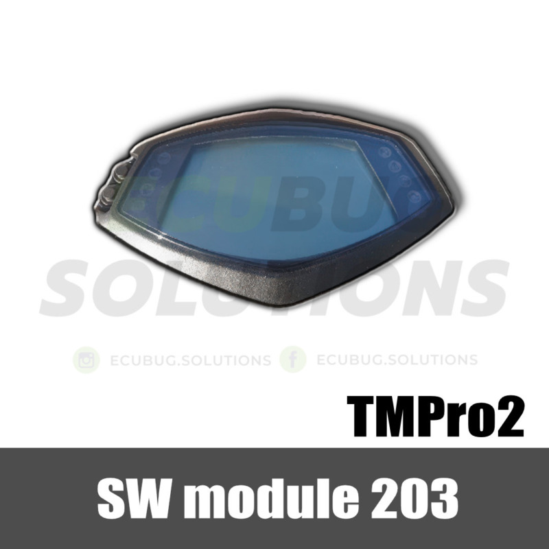 TMPro module 203 - Aprilia Caponord dashboard