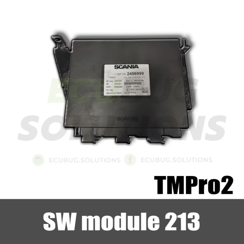 TMPro module 213 - Scania trucks BCM Coordinator type 2
