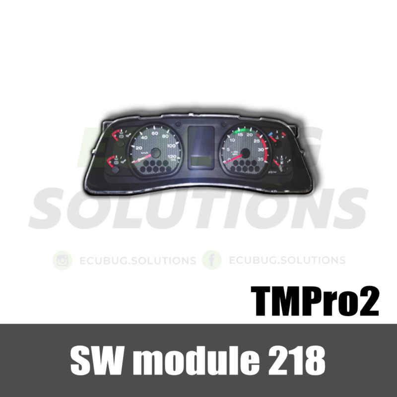 TMPro module 218 - Ford Cargo trucks dashboard type 1