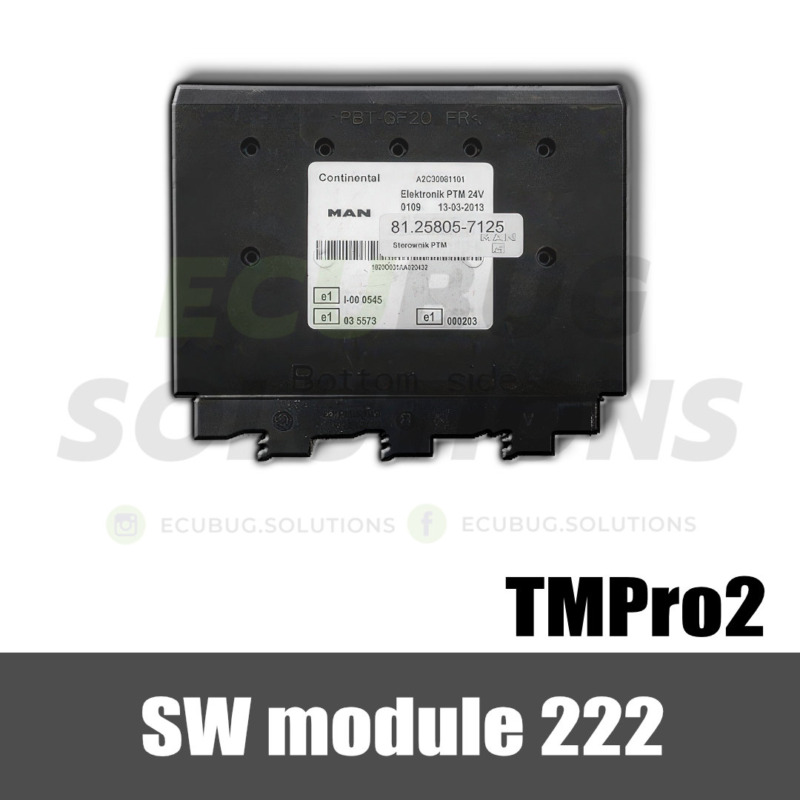 TMPro module 222 - MAN trucks PTM Continental