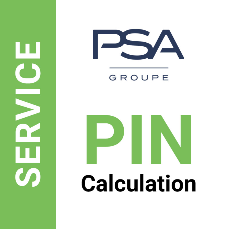 PSA PIN Recovery Service