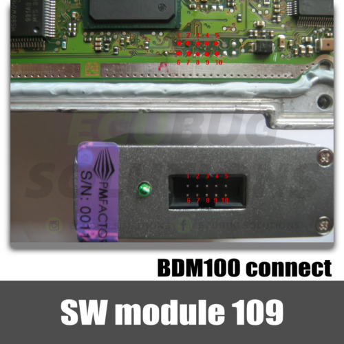 TMPro module 109 - BMW bikes engine ECU Bosch