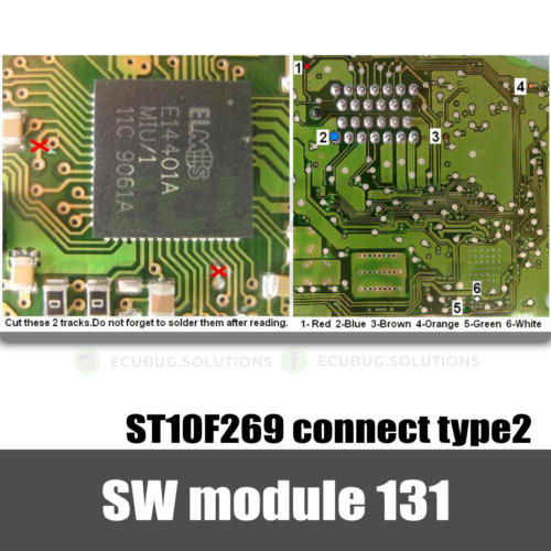 TMPro module 131 - Gilera Piaggio bikes engine ECU Marelli