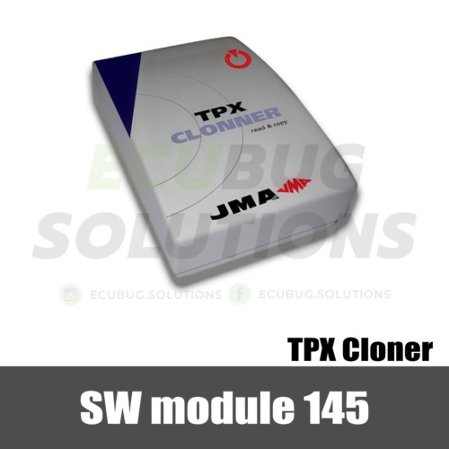 TMPro module 145 - Key copier for Philips Crypto 2 (HITAG2 ID46 TP12) keys onto JMA TPX3 and TPX4 transponders
