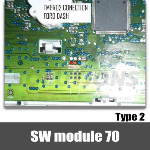 TMPro module 70 - Ford dashboard Visteon type 1