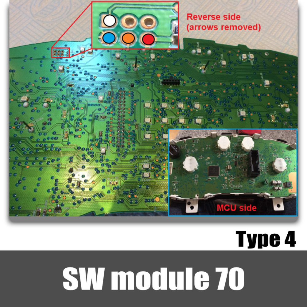 TMPro module 70 - Ford dashboard Visteon type 1