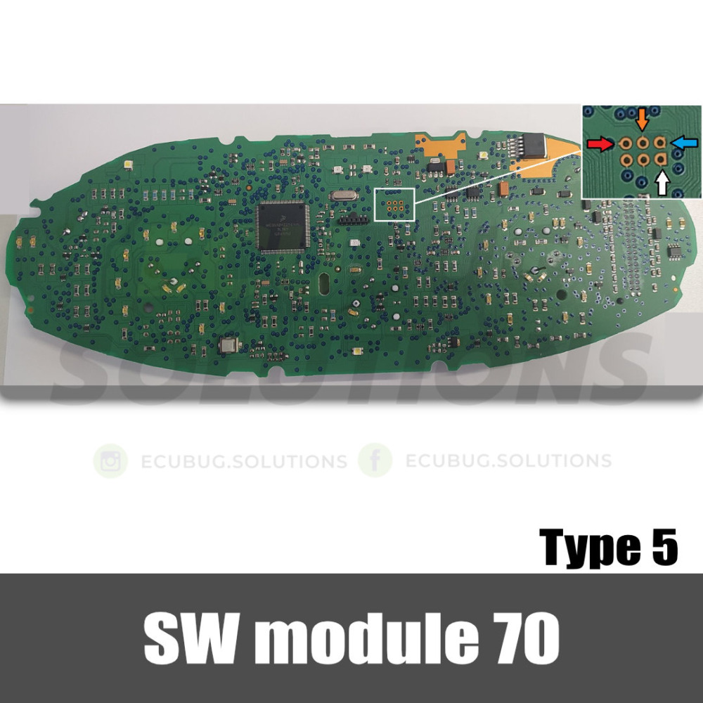 TMPro module 70 - Ford dashboard Visteon type 1