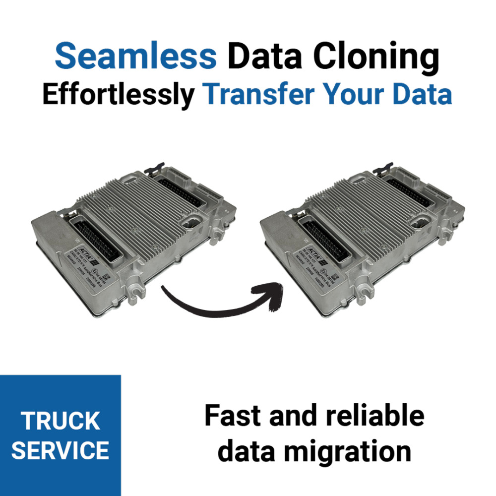 Complete Data Cloning Service for ACTIA CAMU Control Units