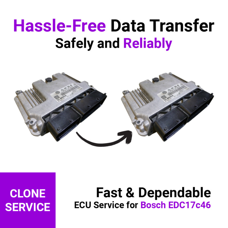 Cloning Service for Bosch EDC17c46 Control Unit (ECU)