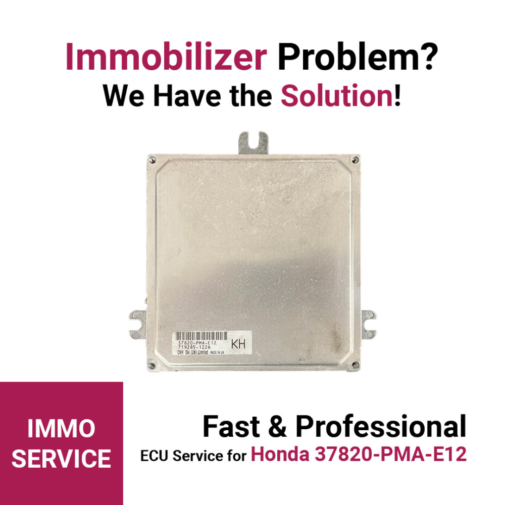 OKI 37820-PMA-E12 ECU Service for Honda Civic – Immobilizer Data Reading & Emulator Setup